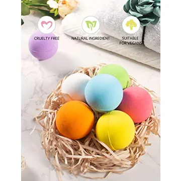 Handmade Aofmee Bath Bomb Set for Spa Relaxation and Gifts