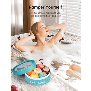 Handmade Aofmee Bath Bomb Set for Spa Relaxation and Gifts