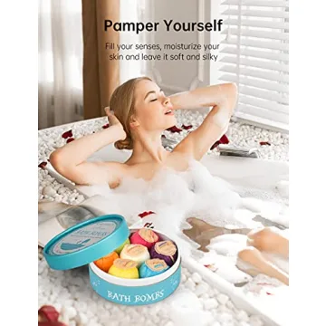 Handmade Aofmee Bath Bomb Set for Spa Relaxation and Gifts