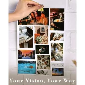 FOUNCY Vision Board Book - 1200+ Inspirational Images & Quotes