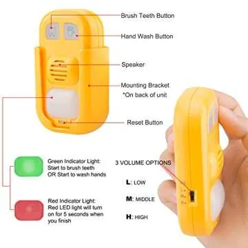 HONGUT Musical Timer - Fun Toothbrush & Hand Wash Timer