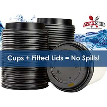 Eco-Friendly 12 Oz Paper Coffee Cups for Events and Cafes