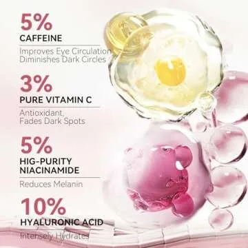 BREYLEE Rose Eye Mask– 60 Pcs - Eye Treatment Mask, Under Eye Bags Treatment, Under Eye Masks for Puffy Eyes, Anti-Aging,Anti-Wrinkle and Fine Lines, Under eye Dark Circles