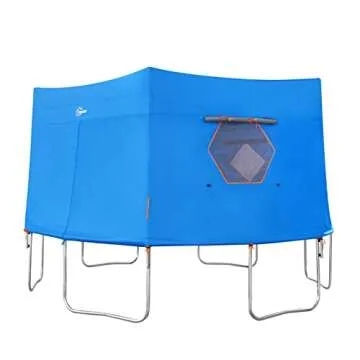 15FT Trampoline Tent Cover For 6 Straight Poles