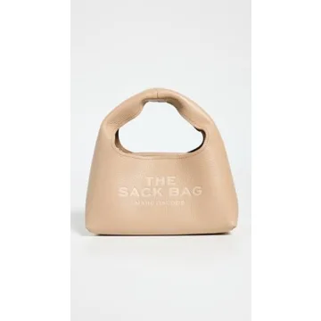 Marc Jacobs Leather Mini Sack Bag Camel for Stylish Women