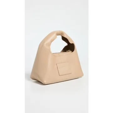 Marc Jacobs Leather Mini Sack Bag Camel for Stylish Women