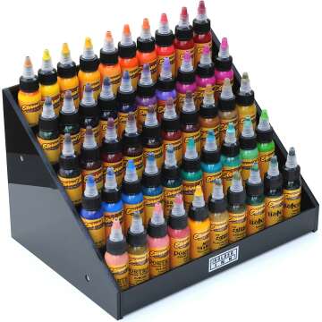 Acrylic Display Stand for Tattoo Inks & Nail Polish