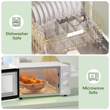 KEMETHY 36-Piece Food Storage Set - BPA-Free