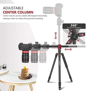Neewer 2-in-1 Camera Tripod Monopod - 75.2 in Versatility