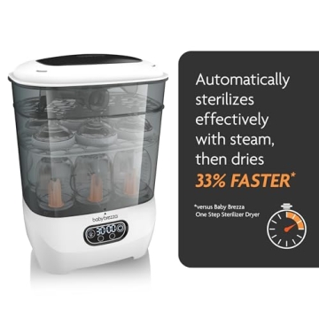 Baby Brezza Sterilizer & Dryer Advanced for Baby Bottles