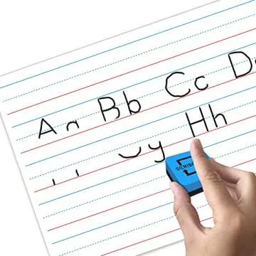 Scribbledo Double Sided Whiteboards for Kids 9x12 - 10 Pack