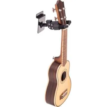 Hercules USP10SB Auto Grip System Ukulele Hanger - Slat Wall Mount
