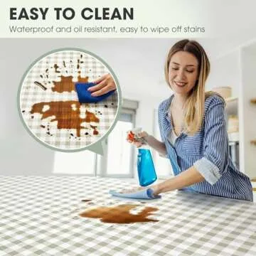 ALIUNI Drawer and Shelf Liner, Non-Slip Kitchen Cabinet Liners Non-Adhesive Thick Strong Grip Waterproof Washable Mats Protect Dresser Shelves Cupboard Bathroom Cabinets, Green Plaid, 12 in X 10 FT