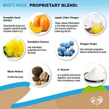 Natural Cat & Dog Intestinal Defense - Probiotic Pet Supplement