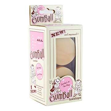 Quad Roller Skating Gumball Original Toe Stops (Short)