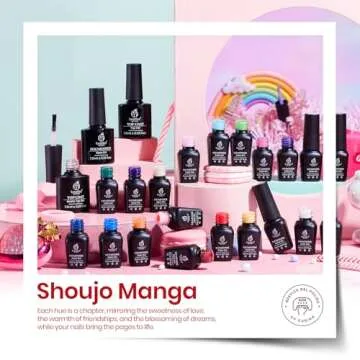 beetles Gel Polish Set 23Pcs Gel Nail Polish Red Pink Green Orange Glitter Gel Polish Kit with Base Glossy and Matte Top Coat Pastel Manicure Kit Soak Off Uv Led Gifts for Women