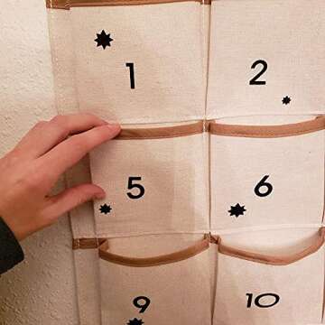 Customizable Christmas Advent Calendar for Family Fun