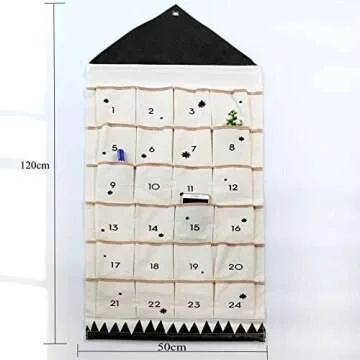 Customizable Christmas Advent Calendar for Family Fun