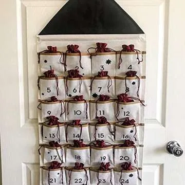 Customizable Christmas Advent Calendar for Family Fun