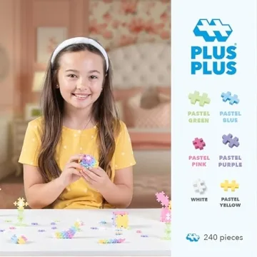 Plus-Plus 240 Piece Building Blocks for Kids