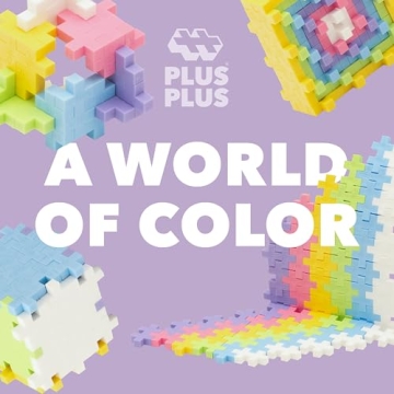 Plus-Plus 240 Piece Building Blocks for Kids