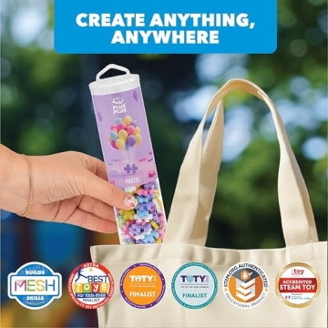 Plus-Plus 240 Piece Building Blocks for Kids