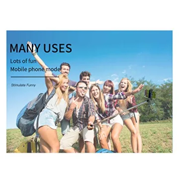 Portable Selfie Stick Tripod with Wireless Remote for Smartphones