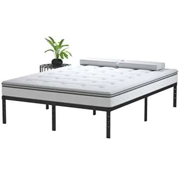Maenizi Heavy Duty Metal Bed Frame, Easy Assembly, No Box Spring