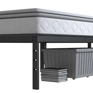 Maenizi Heavy Duty Metal Bed Frame, Easy Assembly, No Box Spring