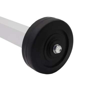 Grip Magnetic Pickup Sweeper 17" - 8.8 Pound Capacity - Extends from 23" to 40" - Easy Cleanup of Wo...