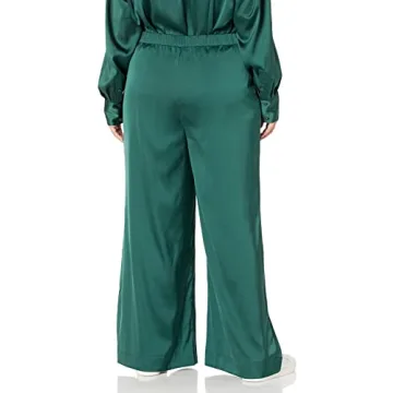 The Drop Women's Lawson Silky Stretch Pant Trek Green, L