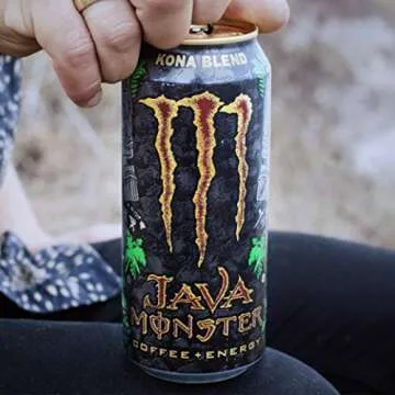 Java Monster Kona Blend, Coffee + Energy Drink, 15 Ounce (Pack of 12)