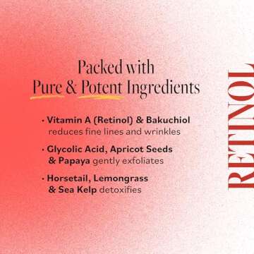 DERMA E Anti-Wrinkle Scrub – Anti-Aging Face Wash with Glycolic Acid and Vitamin A – Cleansing and Exfoliating Treatment Removes Makeup, Oil and Impurities, 4 oz