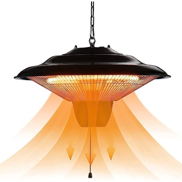 Air Choice 1500W Silent Waterproof Electric Patio Heater