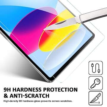 TopEsct 2-Pack Screen Protector for iPad 10th Gen