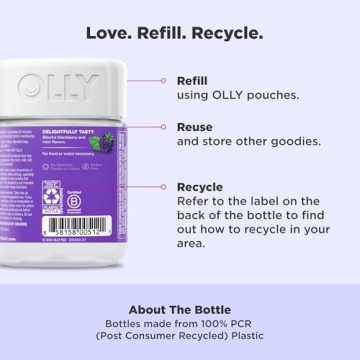 Delicious OLLY Sleep Gummies with Natural Ingredients