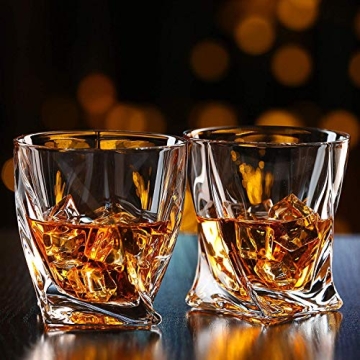 DeeCoo Whiskey Glasses - Premium 10 & 11 OZ Set of 6