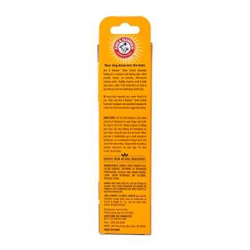 Arm & Hammer for Pets Tartar Control Enzymatic Toothpaste for Dogs Reduces Plaque & Tartar Buildup Safe for Puppies Beef Flavor, 2.5 Ounces Dog Toothpaste (Pack of 1)