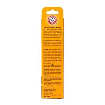 Arm & Hammer for Pets Tartar Control Enzymatic Toothpaste for Dogs Reduces Plaque & Tartar Buildup Safe for Puppies Beef Flavor, 2.5 Ounces Dog Toothpaste (Pack of 1)