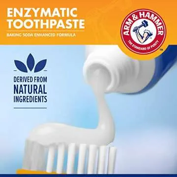 Arm & Hammer for Pets Tartar Control Enzymatic Toothpaste for Dogs Reduces Plaque & Tartar Buildup Safe for Puppies Beef Flavor, 2.5 Ounces Dog Toothpaste (Pack of 1)