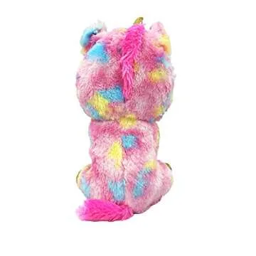 Ty Beanie Boo Fantasia The Colorful Unicorn 10" Medium Size
