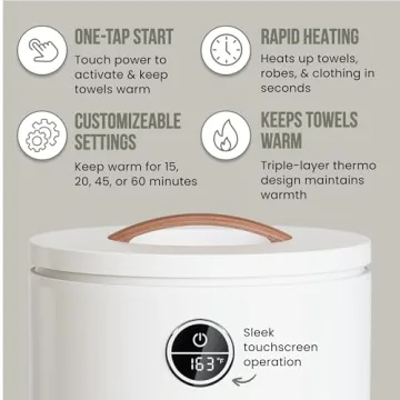 Luxury Towel Warmer for Bathroom and Spa - Fontaines