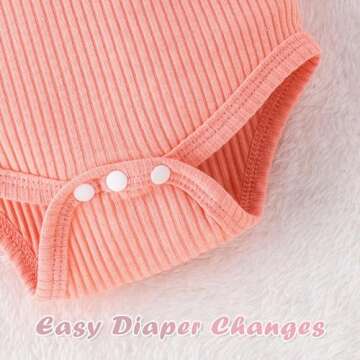 GDTOGRT Baby Girl Summer Outfit with Bow Headband