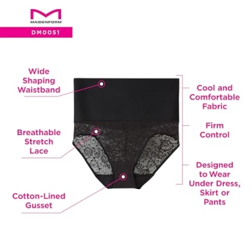 Maidenform Shaping Briefs for Confident Comfort