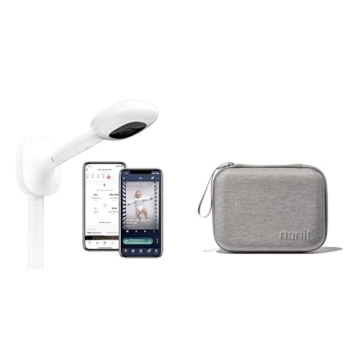 Nanit Pro Smart Baby Monitor & Wall Mount – 1080p Secure Wi-Fi Video Camera & Travel Case – Prot...