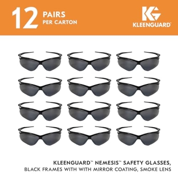 KleenGuard V30 Nemesis Safety Glasses - 12 Pack