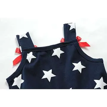 Girls USA Flag Dress Perfect for Summer Celebrations