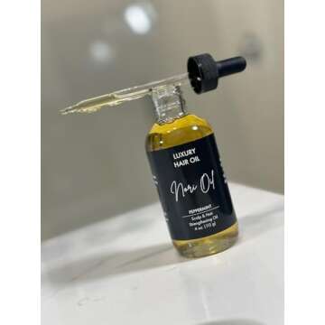 Nori Oil with 8 essential oils- cococut, olive, jamaican castro, jojoba, grapeseed, argan, almond, a...