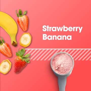 Optimum Nutrition Gold Standard 100% Whey Protein Powder, Strawberry Banana, 2 Pound (Packaging May Vary)