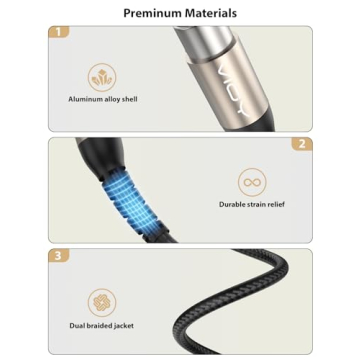 VIOY XLR Microphone Cable 15 FT for Clear Sound Excellence